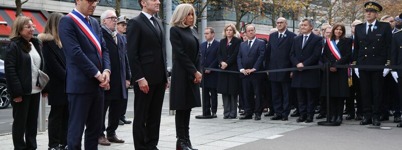 Präsident Macron wird an Gedenkveranstaltungen an allen Anschlagsorten teilnehmen. - Foto: Ludovic Marin/Pool AFP/AP/dpa