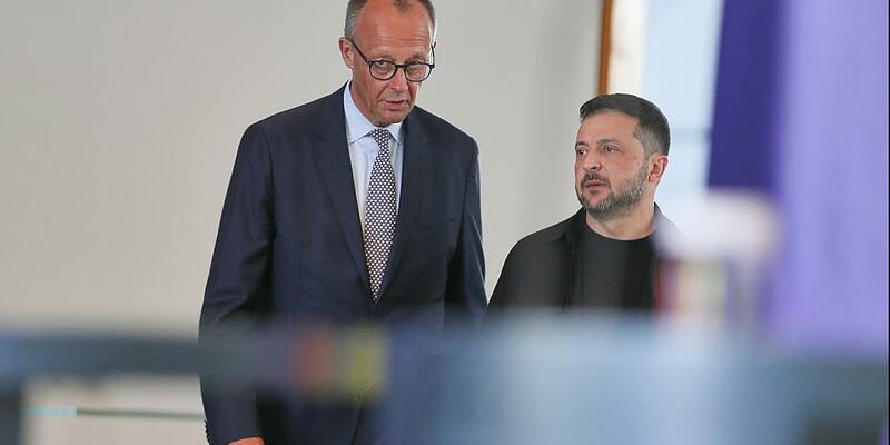 Friedrich Merz und Wolodymyr Selenskyj (Archiv) - Foto: über dts Nachrichtenagentur