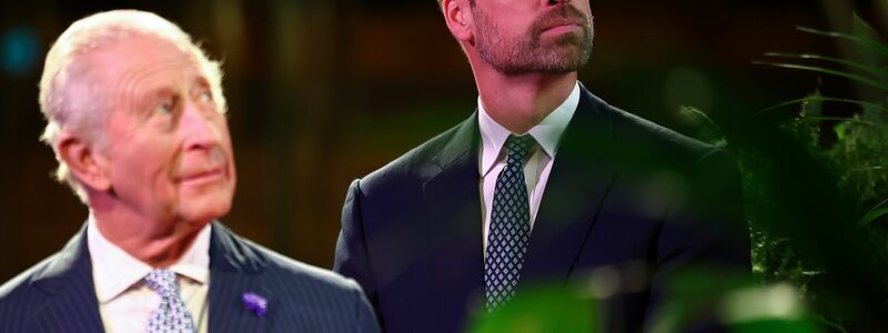 William (r.) wird auf seinen Vater als König folgen. - Foto: Henry Nicholls/PA Wire/dpa