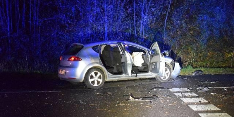 POL-NI: Schwerer Verkehrsunfall mit zwei beteiligten Pkw und sieben Personen - Foto: presseportal.de