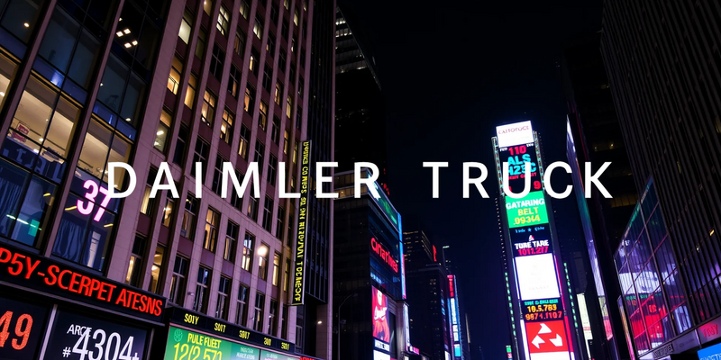 Daimler Truck Aktie: Schieflage naht? - Foto: über boerse-global.de