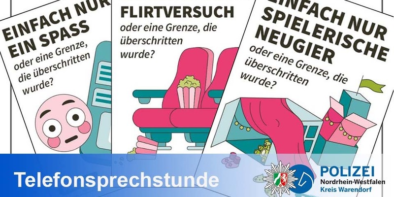 POL-WAF: Kreis Warendorf. Präventions-Hotline geschaltet - Antworten rund um das Thema sexualisierte Gewalt durch Kinder und Jugendliche - Foto: presseportal.de
