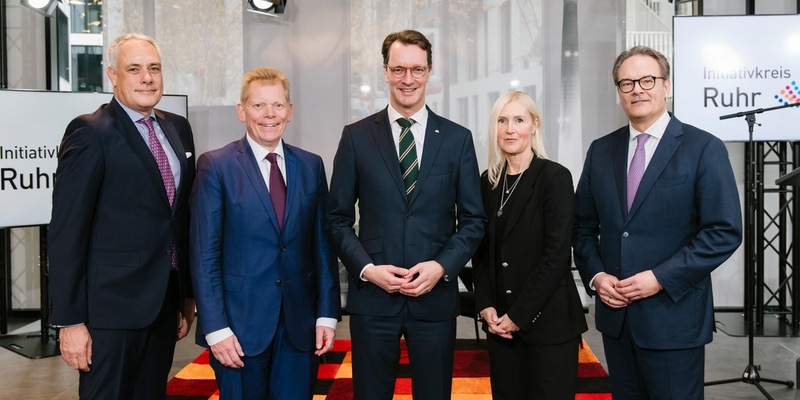 Ministerpräsident Hendrik Wüst zu Gast beim Wirtschaftsbündnis Initiativkreis Ruhr - Foto: presseportal.de