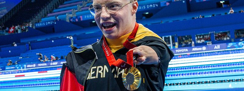 Josia Topf darf wieder jubeln. - Foto: Jens Büttner/dpa