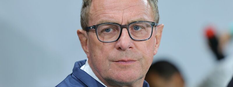 Ralf Rangnick nimmt mit den Österreichern mindestens an den Playoffs teil. - Foto: Chara Savvidou/AP/dpa