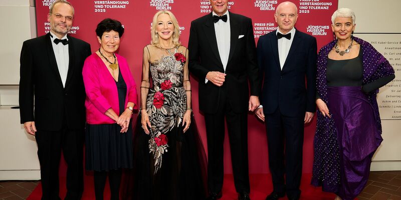 Der Preis für Verständigung und Toleranz geht in diesem Jahr an die ehemalige US-Botschafterin Amy Gutmann und den Physiker Daniel Zajfman - Foto: David Ausserhofer/Ausserhofer/Breloer/dpa