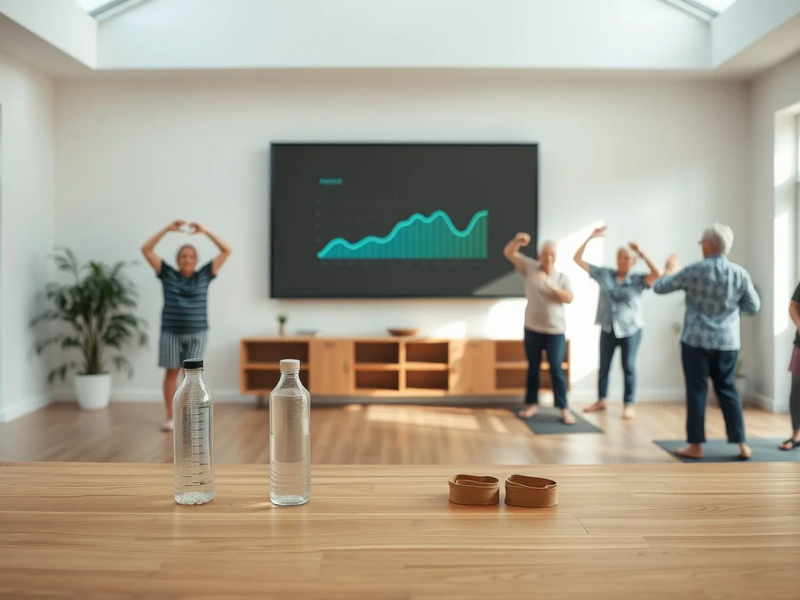 Ganzheitliche Seniorenfitness: Digitale Apps treffen auf Gemeinschaftssport - Foto: über boerse-global.de