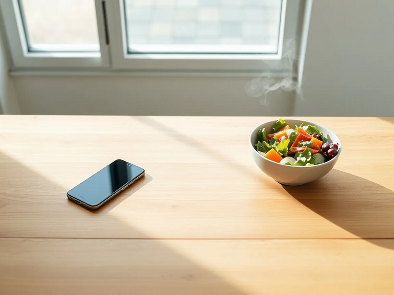 Achtsames Essen: Warum 2025 das Smartphone vom Tisch verbannt wird - Foto: über boerse-global.de