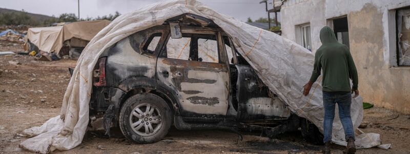 Vergangene Woche setzten radikale Siedler im Westjordanland palästinensischen Berichten zufolge eine Moschee in Brand. (Archivbild) - Foto: Ilia Yefimovich/dpa
