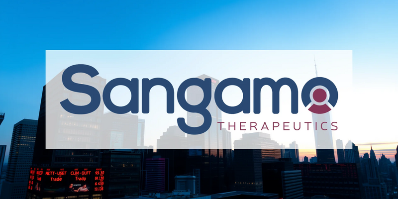Sangamo Therapeutics Shares Plunge to Critical Levels - Foto: über boerse-global.de