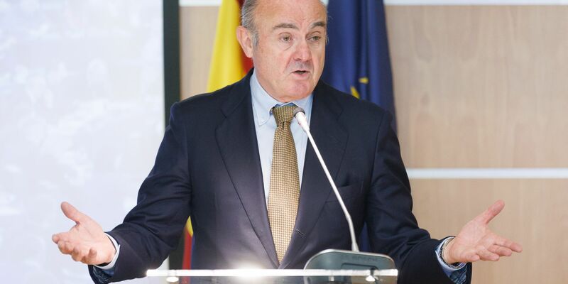 EZB-Vizepräsident de Guindos warnt vor Börsenrisiken wegen des Hypes um KI. (Archivbild) - Foto: Eduardo Parra/EUROPA PRESS/dpa