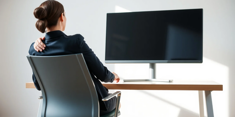 Rückengymnastik im Büro: Experten warnen vor Volksleiden - Foto: über boerse-global.de