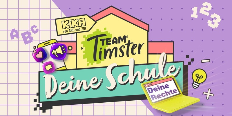 KiKA-Medienmagazin Team Timster - Deine Schule zu Apps, Spielen im Unterricht und Kinderrechten / Neue Ausgabe am Tag der Kinderrechte / Partizipationsangebote lassen Kinder mitreden - Foto: presseportal.de