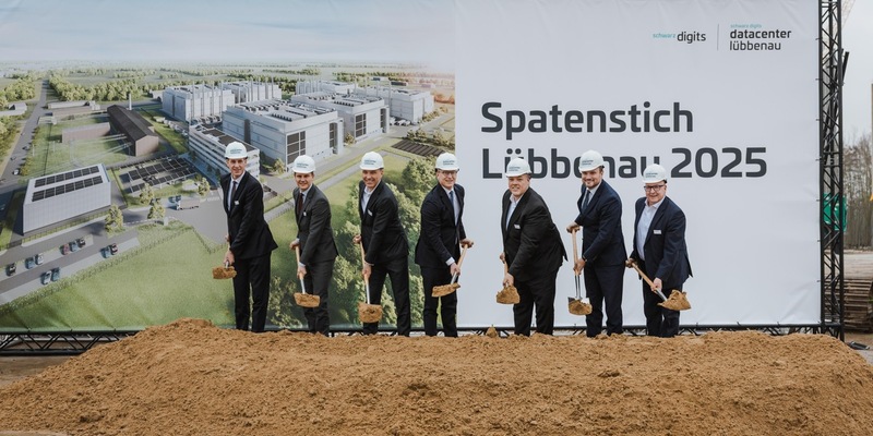 Spatenstich in Lübbenau: Schwarz Digits investiert 11 Milliarden Euro in Europas digitale Souveränität - Foto: presseportal.de