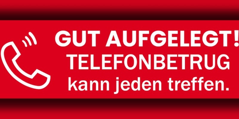 POL-W: W/RS/SG - Vorstellung der Präventionskampagne Gut aufgelegt! Telefonbetrug kann jeden treffen. - Einladung an Medienvertreterinnen und Medienvertreter - Foto: presseportal.de