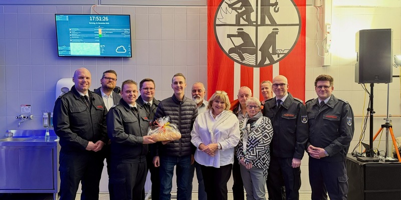 FW Mettmann: Einweihung des neuen Feuerwehrgerätehauses in Obschwarzbach - Foto: presseportal.de