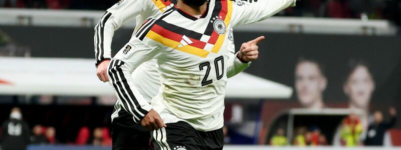 Flanke Kimmich, Kopfball Woltemade: So einfach kann Fußball sein. - Foto: Christian Charisius/dpa