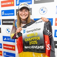 Rodel-Weltmeisterin Julia Taubitz: Olympiamedaille, das ist der Plan - Foto: presseportal.de