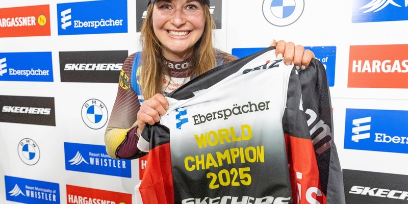 Rodel-Weltmeisterin Julia Taubitz: Olympiamedaille, das ist der Plan - Foto: presseportal.de