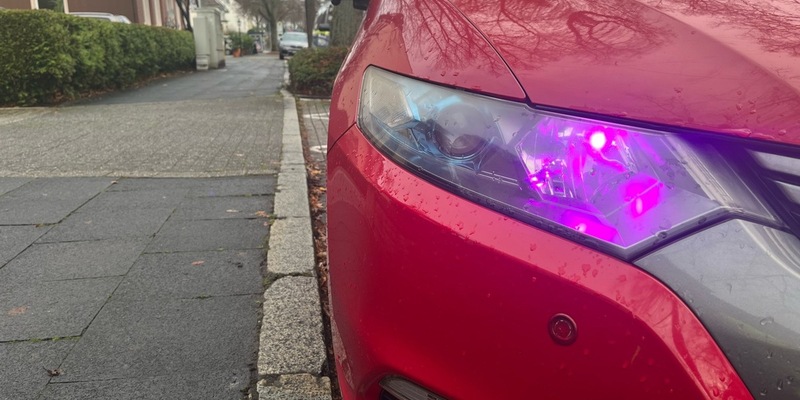 POL-HA: Pinke Scheinwerfer - Beamte des Verkehrsdienstes der Polizei Hagen untersagen 36-jähriger Autofahrerin die Weiterfahrt - Foto: presseportal.de