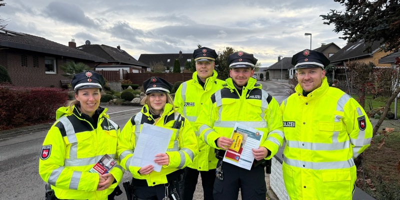 POL-HI: Winterzeit ist Einbruchzeit - Präventive Maßnahmen zum Thema Wohnungseinbrüche des Einsatz- und Streifendienstes - Foto: presseportal.de