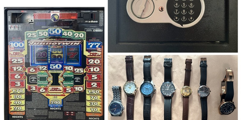 POL-KS: Armbanduhren, Spielautomaten und weiteres mutmaßliches Diebesgut bei Wohnungsdurchsuchungen sichergestellt: Polizei sucht Eigentümer - Foto: presseportal.de