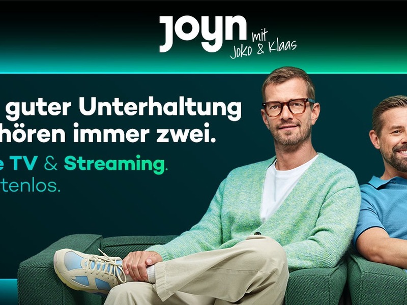Joyn für alleeeeeeeeeeeee! Joko Winterscheidt und Klaas Heufer-Umlauf sind die Gesichter der neuen Joyn- Kampagne / Florida Reklame entwickelt und produziert - Foto: presseportal.de