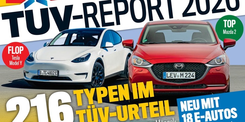 TÜV-Report 2026: Gebrauchte Elektroautos fahren in Sachen Sicherheit vorne mit - Foto: presseportal.de