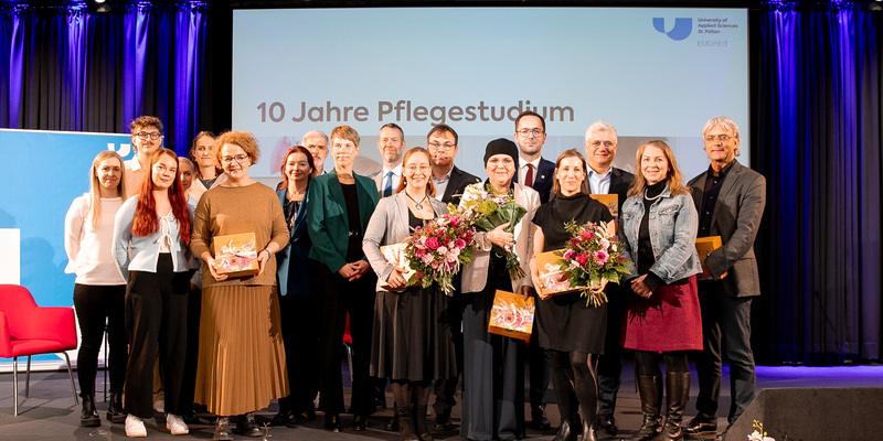 10 Jahre Pflegestudium in St. Pölten - Foto: Lauris Lamplmair über pressetext.de