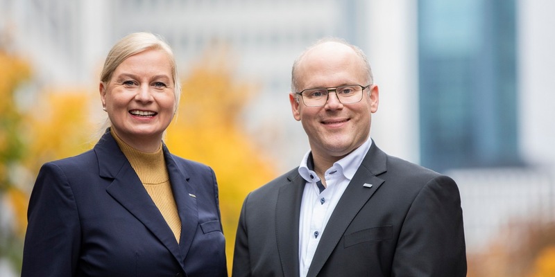 Neues Vorstandsduo bei der BAHN-BKK - Foto: presseportal.de