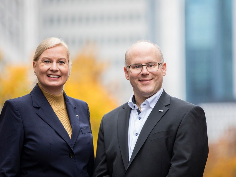 Neues Vorstandsduo bei der BAHN-BKK - Foto: presseportal.de