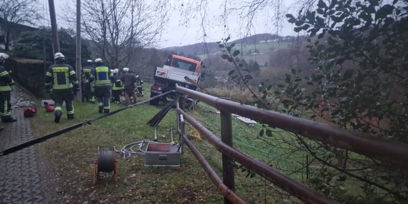 FW-EN: 3 Paralleleinsätze für die Freiwillige Feuerwehr Wetter (Ruhr) am Mittwochnachmittag - Foto: presseportal.de