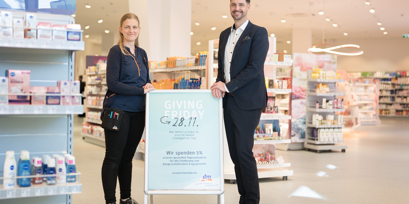 Giving Friday - Foto: dm/Wolfgang Lienbacher über pressetext.de