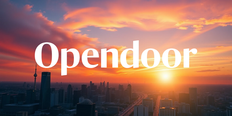 Opendoor Technologies: La acción se desploma en medio de un panorama adverso - Foto: über boerse-global.de