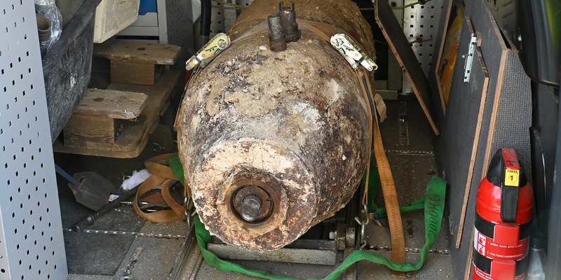 FW-M: Fliegerbombe erfolgreich entschärft (Moosach) - Foto: presseportal.de