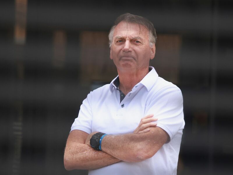 Bolsonaro stand wegen Verstößen gegen gerichtliche Auflagen unter Hausarrest. (Archivbild) - Foto: Luis Nova/AP/dpa