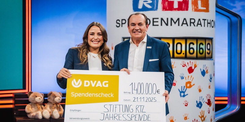 Zwei Jubiläen, ein Rekord / Gegen Kinderarmut: DVAG sammelt 1.400.000 Euro - Foto: presseportal.de