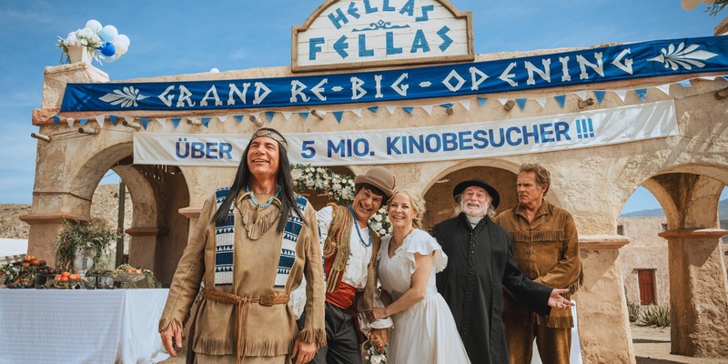 5 Mio. Kinobesucher! / Box-Office-Meilenstein für / DAS KANU DES MANITU - Foto: presseportal.de