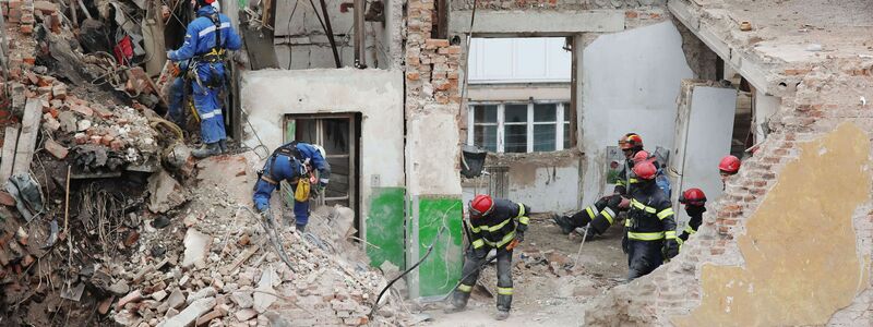 Russland greift die Ukraine unvermindert an - wie hier vor einigen Tagen auf die westukrainische Stadt Ternopil. (Archivbild) - Foto: Vlad Kravchuk/AP/dpa
