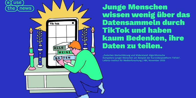 Auf einmal ist eine ganze Stunde weg. Junge Menschen auf TikTok - zwischen Wertschätzung und Widerstand - Foto: presseportal.de