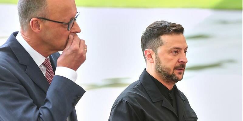 Friedrich Merz und Wolodymyr Selenskyj (Archiv) - Foto: über dts Nachrichtenagentur