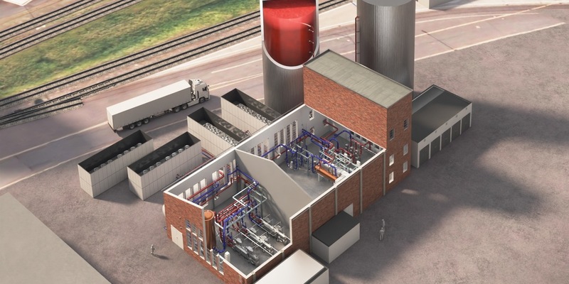 6.000 Tonnen CO2 Einsparung jährlich: GETEC und SMS group nehmen eine der größten Luft-Wasser-Wärmepumpenanlagen Deutschlands in Betrieb - Foto: presseportal.de