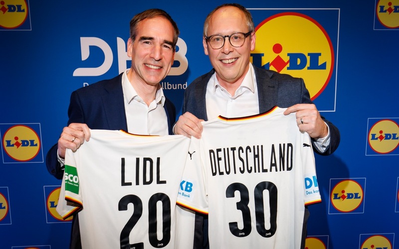 Lidl und der Deutsche Handballbund verlängern erfolgreiche Partnerschaft vorzeitig bis 2030 - Foto: presseportal.de