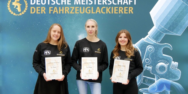 Spitzenleistung im Fahrzeuglackierer-Handwerk: Elena Artmann aus Bayern ist Deutsche Meisterin 2025 - Foto: presseportal.de