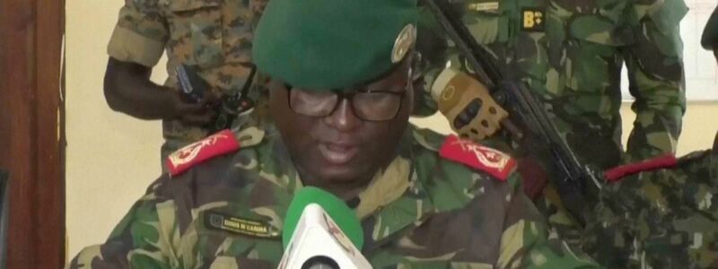 In Guinea-Bissau hat das Militär nach eigenen Angaben die Macht übernommen. - Foto: Uncredited/TGB Guinea-Bissau/AP/dpa