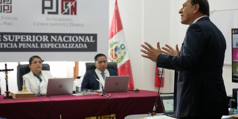 Vizcarra wurde zu 14 Jahren Haft verurteilt. (Archivbild) - Foto: Martin Mejia/AP/dpa