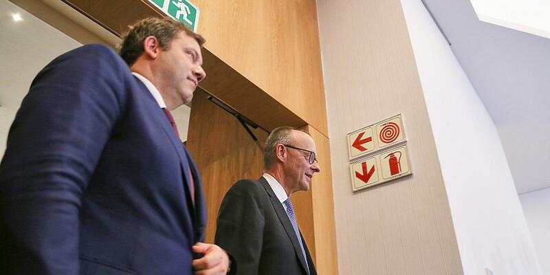 Lars Klingbeil und Friedrich Merz am 23.11.2025 - Foto: über dts Nachrichtenagentur