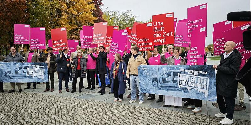 Demo des Unternehmerverbandes Die Familienunternehmer (Archiv) - Foto: über dts Nachrichtenagentur