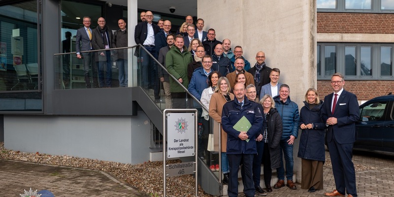 POL-WES: Kreis Wesel - Sicherheitskonferenz 2025: KPB Wesel lädt zum Austausch der Behörden mit Sicherheitsaufgaben im Kreis Wesel - Foto: presseportal.de