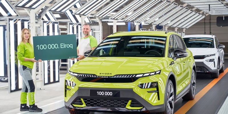 Škoda Auto produziert den 100.000. vollelektrischen Elroq - Foto: presseportal.de